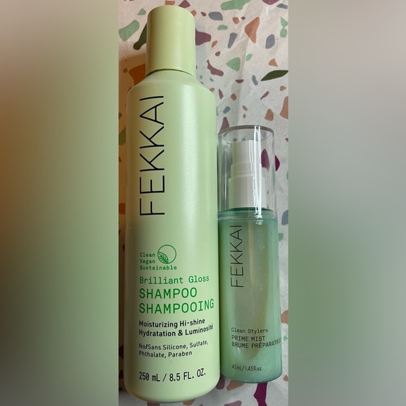 Fekkai Brilliant gloss shampoo and Fekkai Clean stylers prime mist - Picture 1 of 2